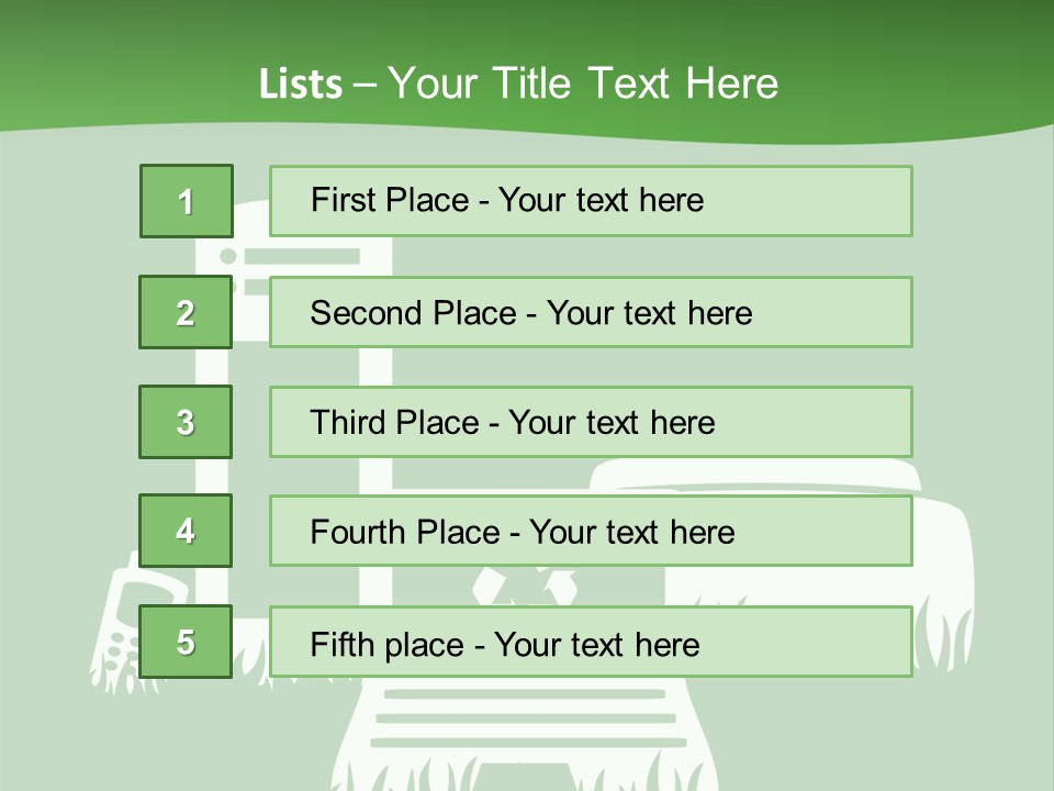 Green Grass Impact PowerPoint Template