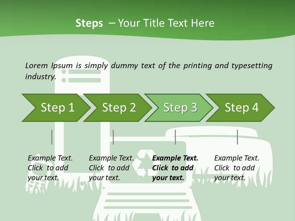 Green Grass Impact PowerPoint Template