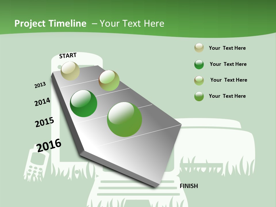 Green Grass Impact PowerPoint Template