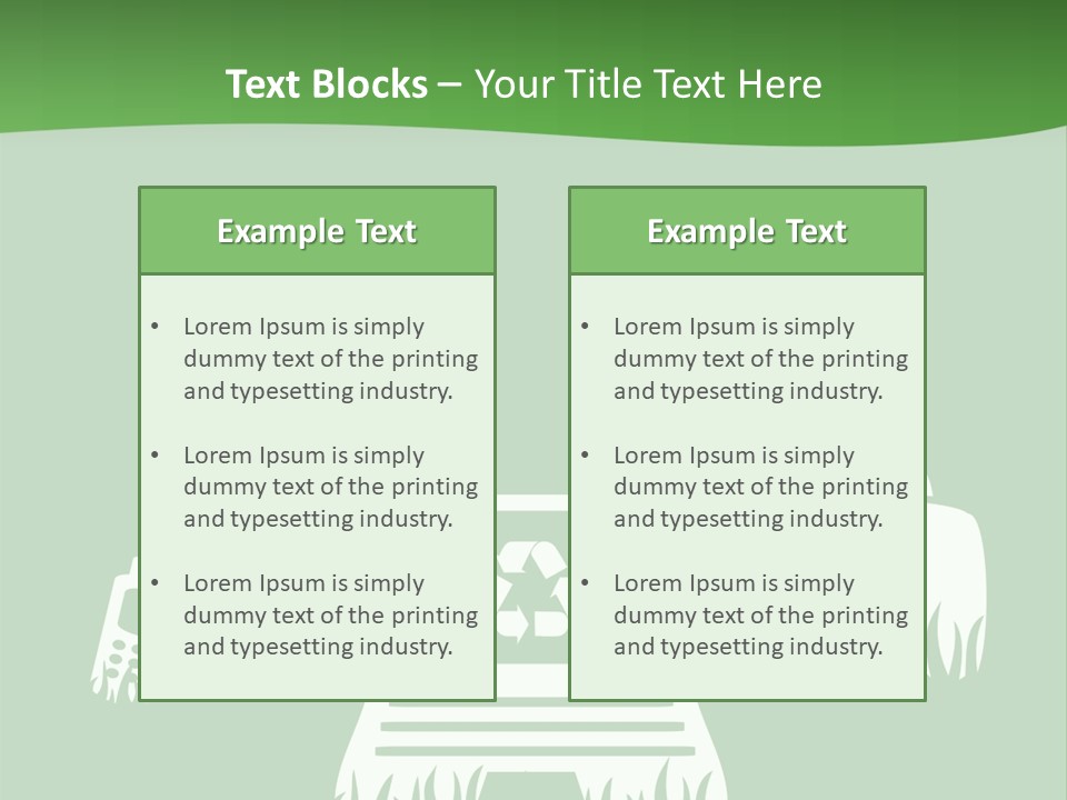 Green Grass Impact PowerPoint Template
