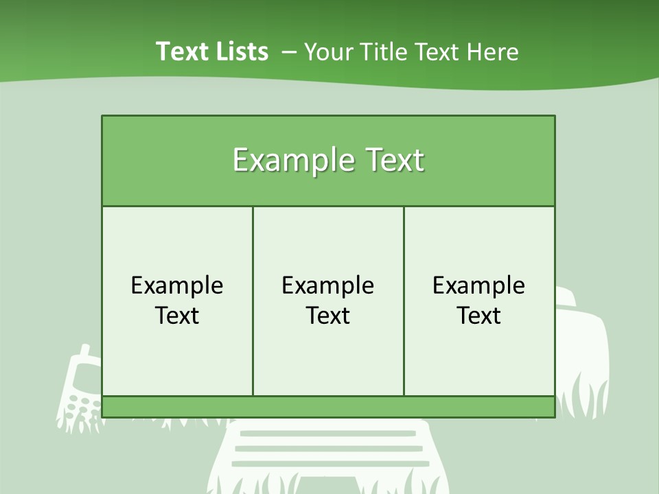 Green Grass Impact PowerPoint Template