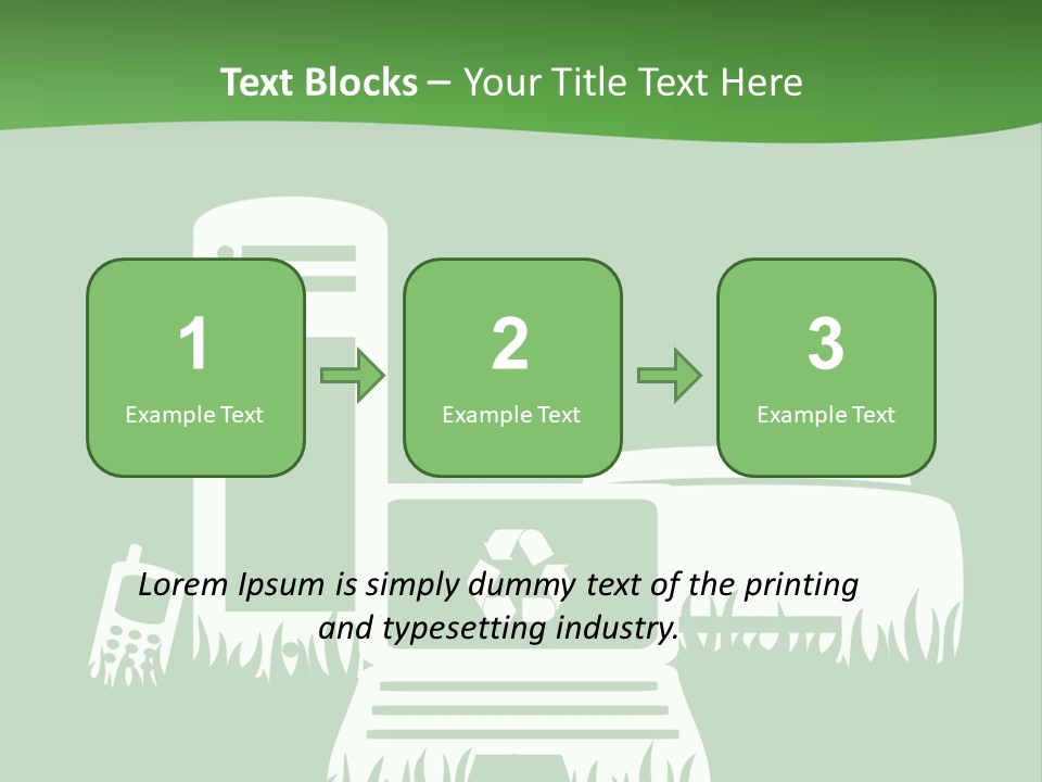 Green Grass Impact PowerPoint Template