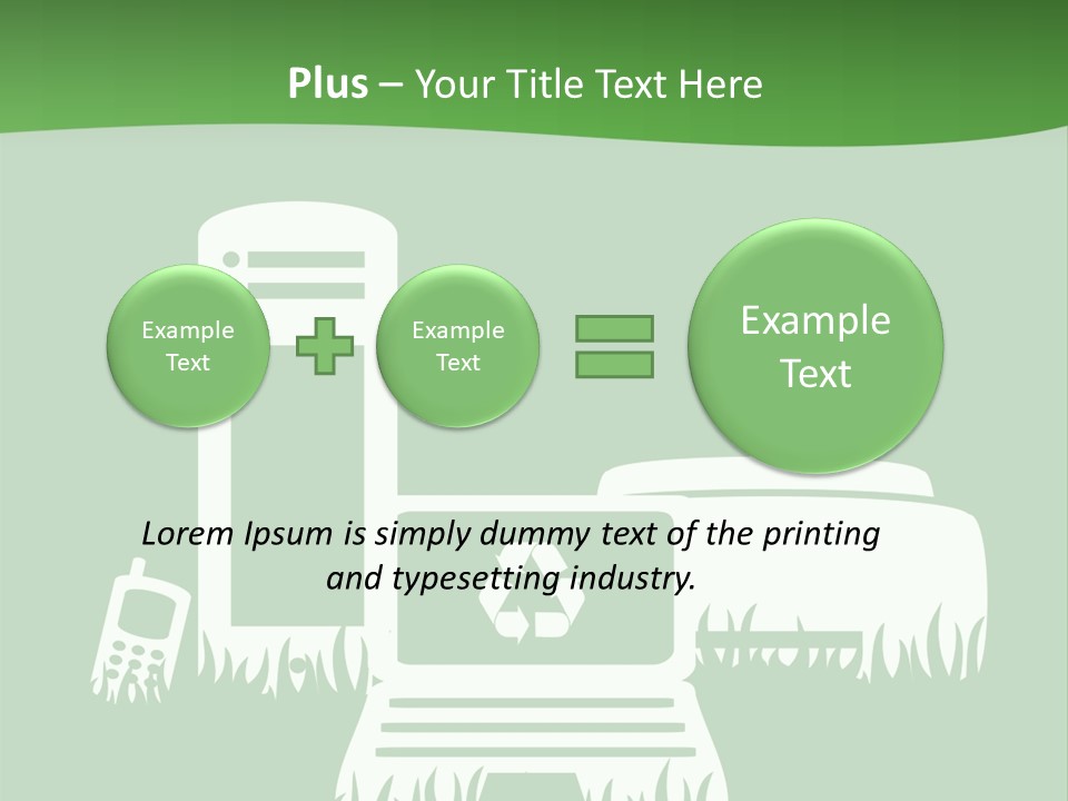 Green Grass Impact PowerPoint Template