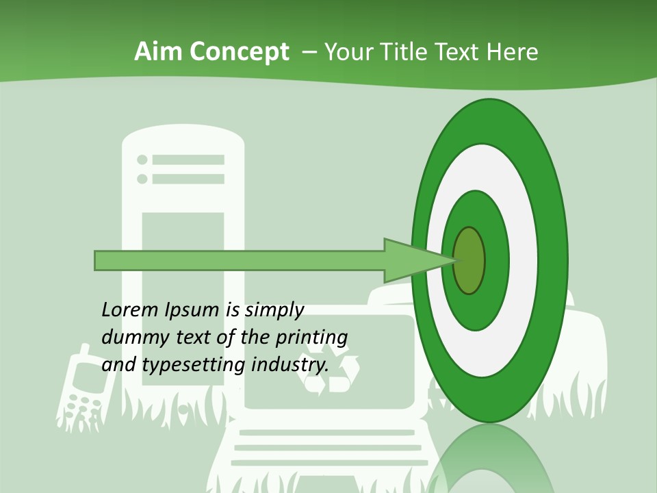 Green Grass Impact PowerPoint Template