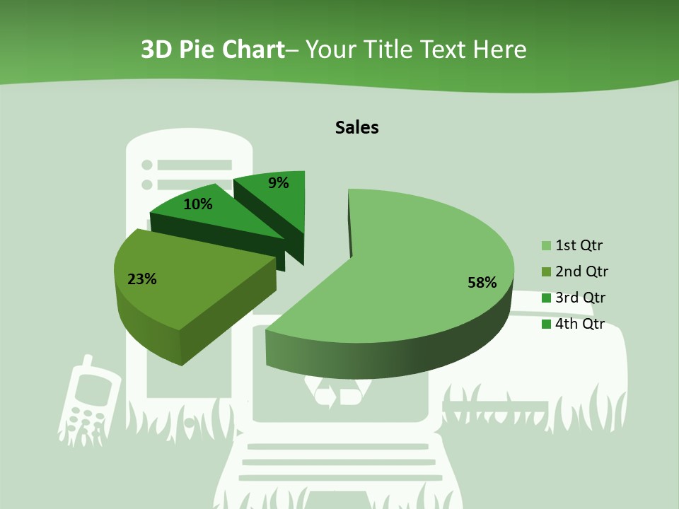 Green Grass Impact PowerPoint Template