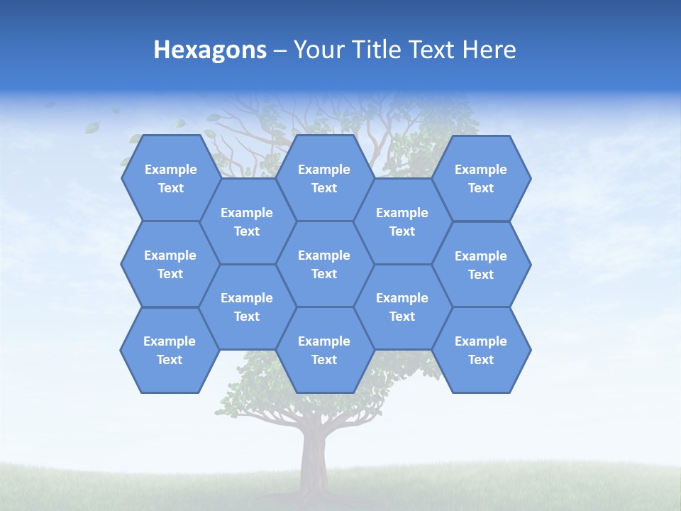 Leaf Depression Losing Brain Function PowerPoint Template