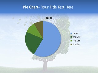 Leaf Depression Losing Brain Function PowerPoint Template