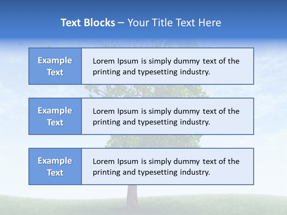 Leaf Depression Losing Brain Function PowerPoint Template