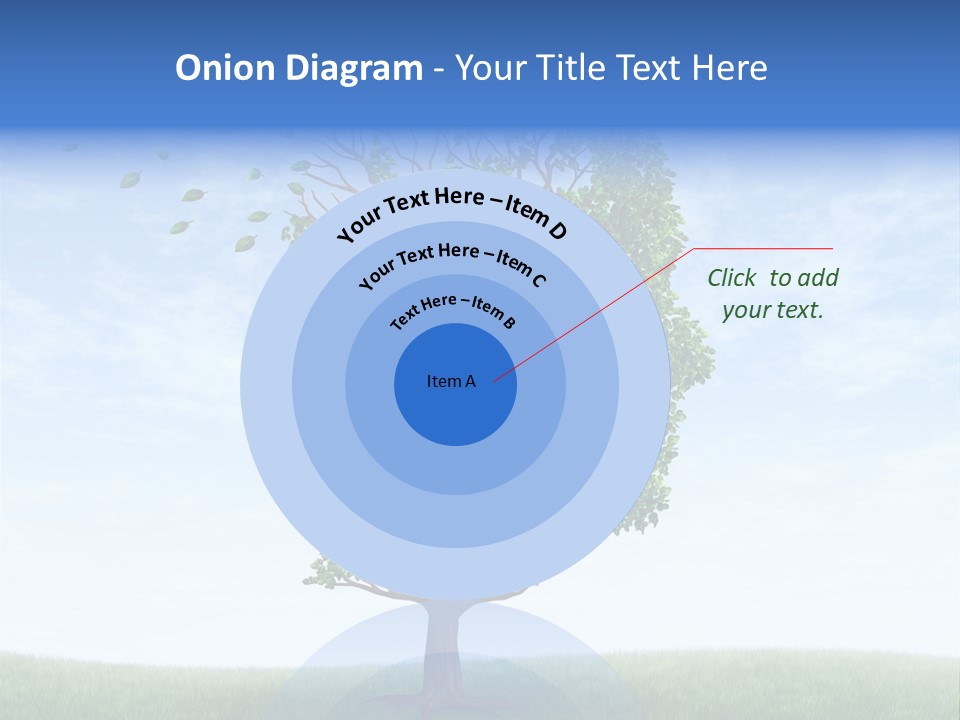 Leaf Depression Losing Brain Function PowerPoint Template