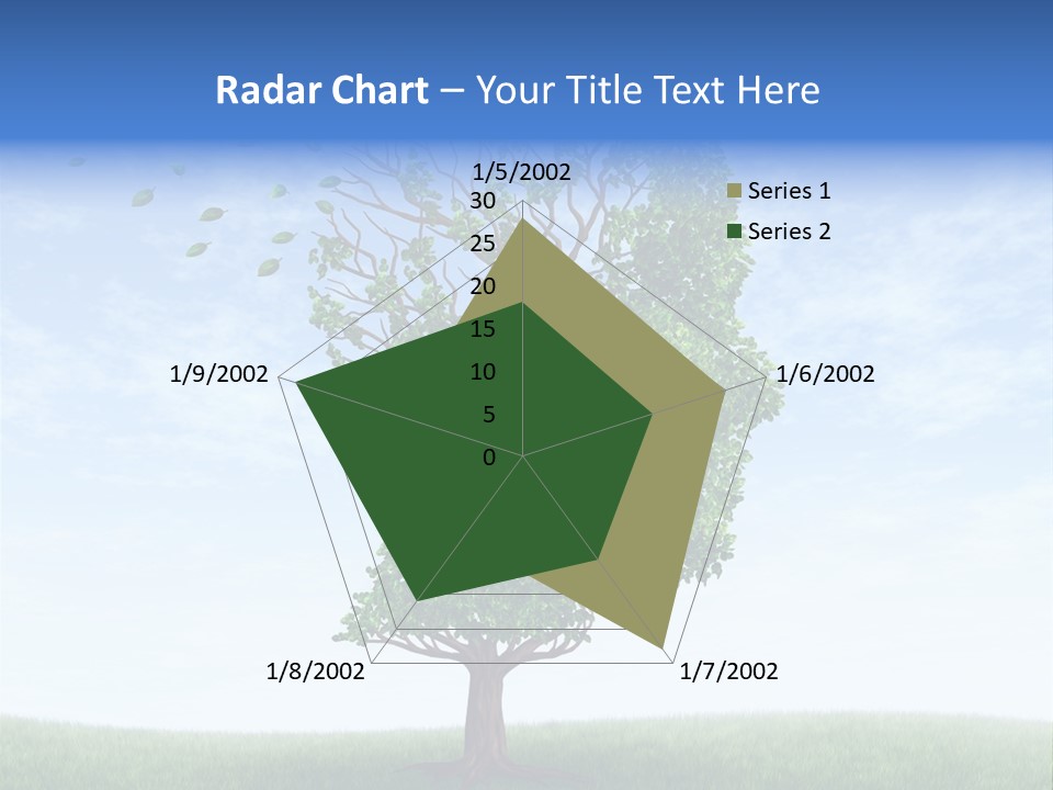 Leaf Depression Losing Brain Function PowerPoint Template