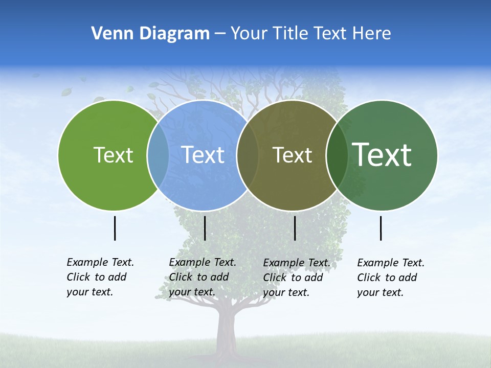 Leaf Depression Losing Brain Function PowerPoint Template