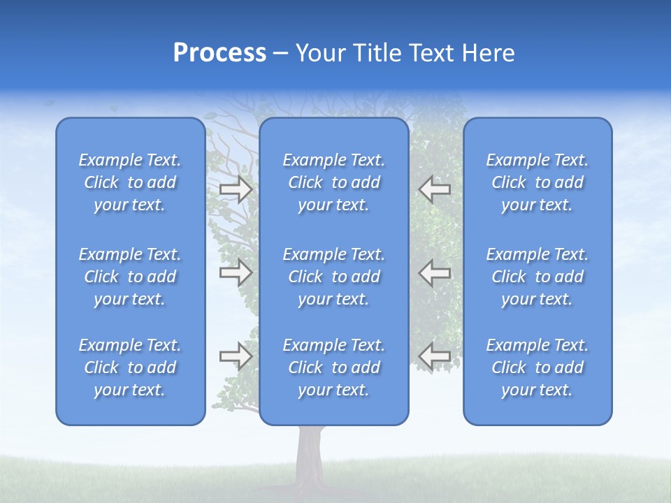 Leaf Depression Losing Brain Function PowerPoint Template