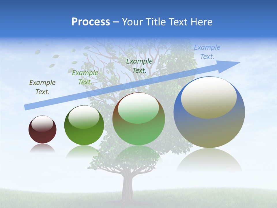 Leaf Depression Losing Brain Function PowerPoint Template