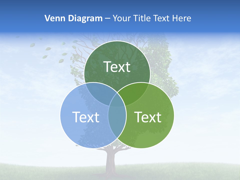 Leaf Depression Losing Brain Function PowerPoint Template