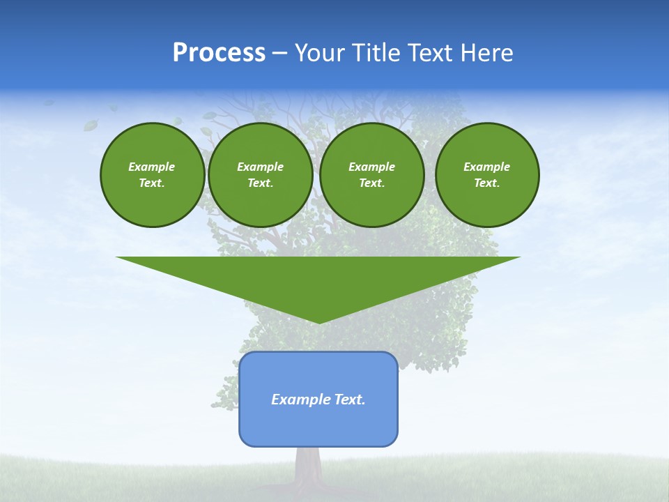 Leaf Depression Losing Brain Function PowerPoint Template