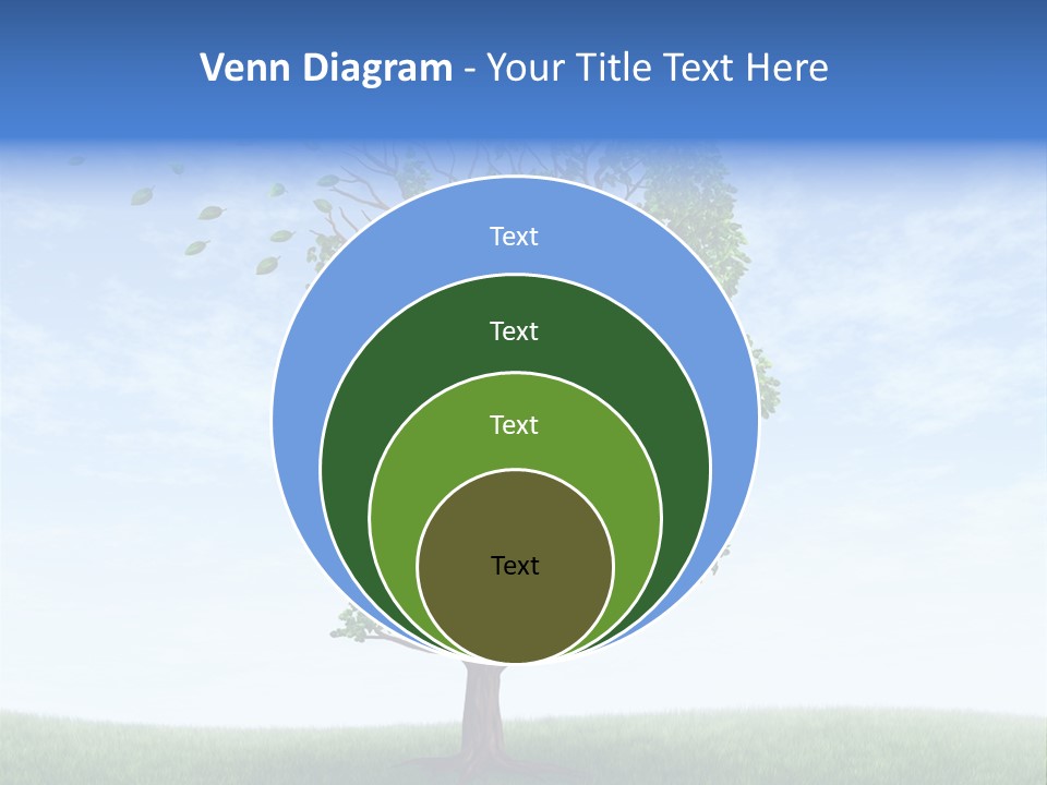 Leaf Depression Losing Brain Function PowerPoint Template