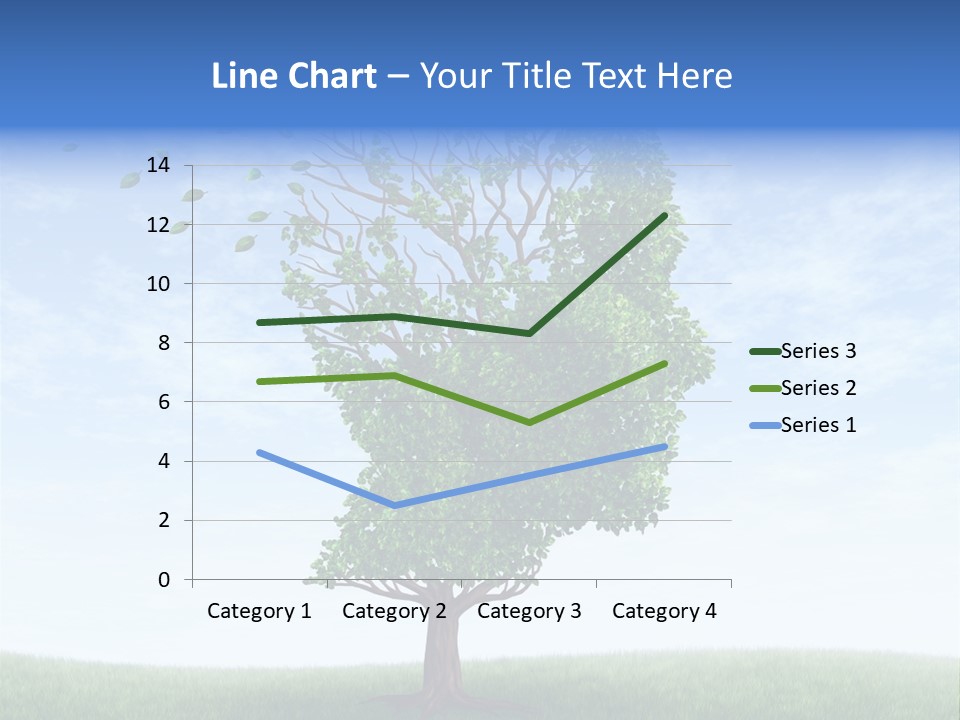 Leaf Depression Losing Brain Function PowerPoint Template