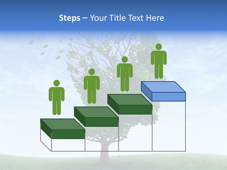 Leaf Depression Losing Brain Function PowerPoint Template
