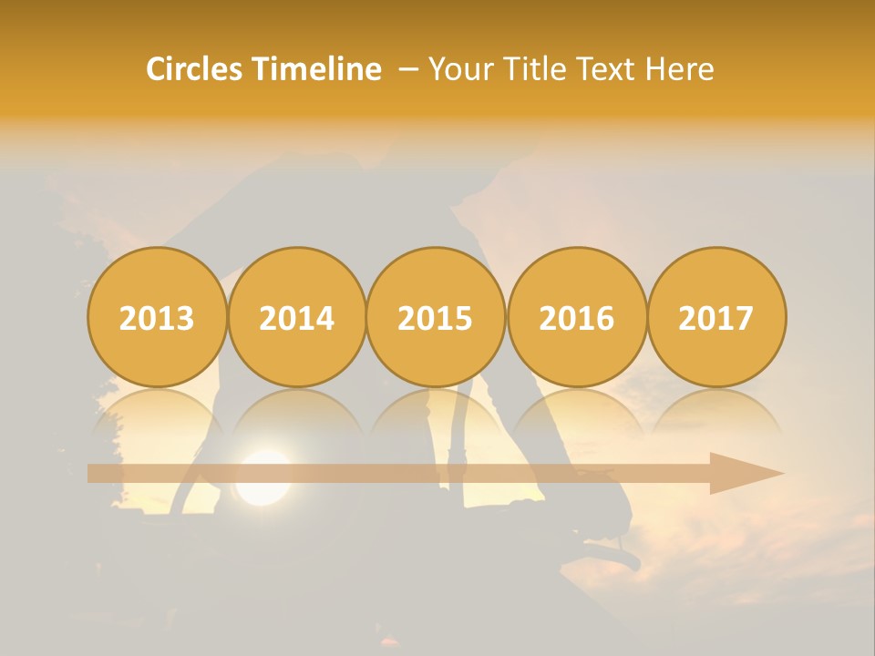 Recreational Pursuit Individual Event Mountain PowerPoint Template