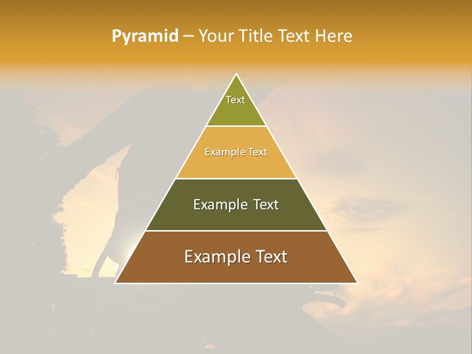 Recreational Pursuit Individual Event Mountain PowerPoint Template
