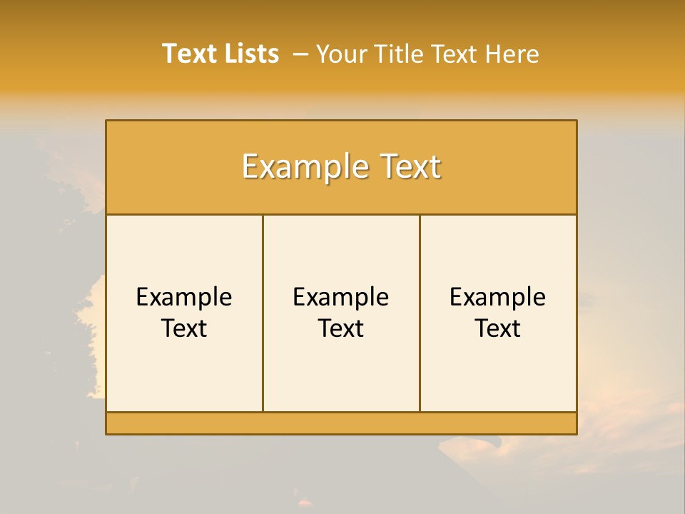 Recreational Pursuit Individual Event Mountain PowerPoint Template