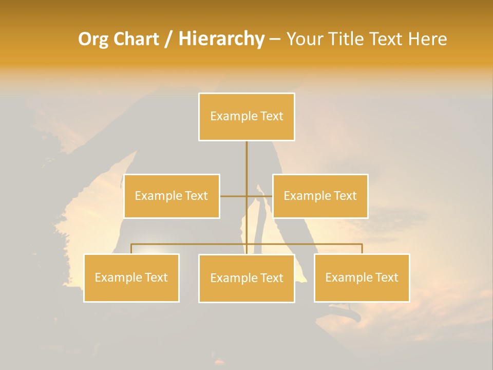 Recreational Pursuit Individual Event Mountain PowerPoint Template