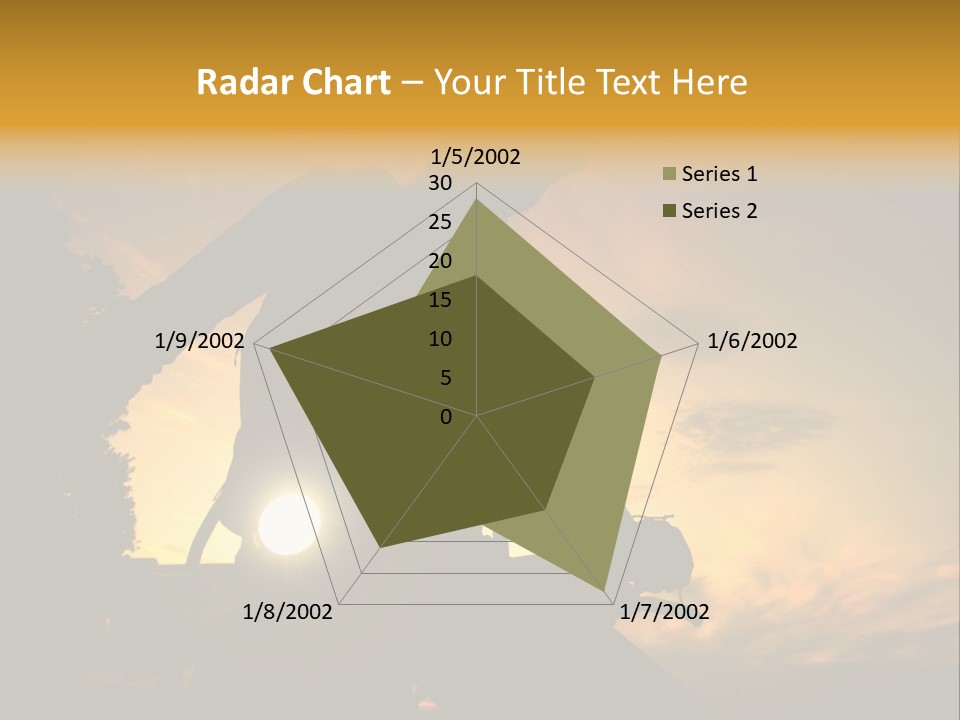 Recreational Pursuit Individual Event Mountain PowerPoint Template