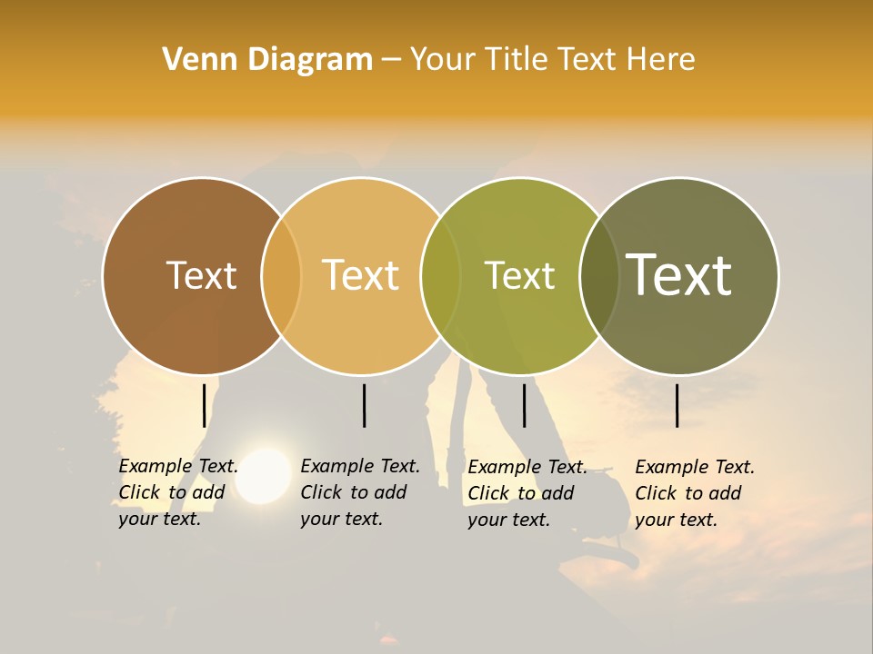 Recreational Pursuit Individual Event Mountain PowerPoint Template