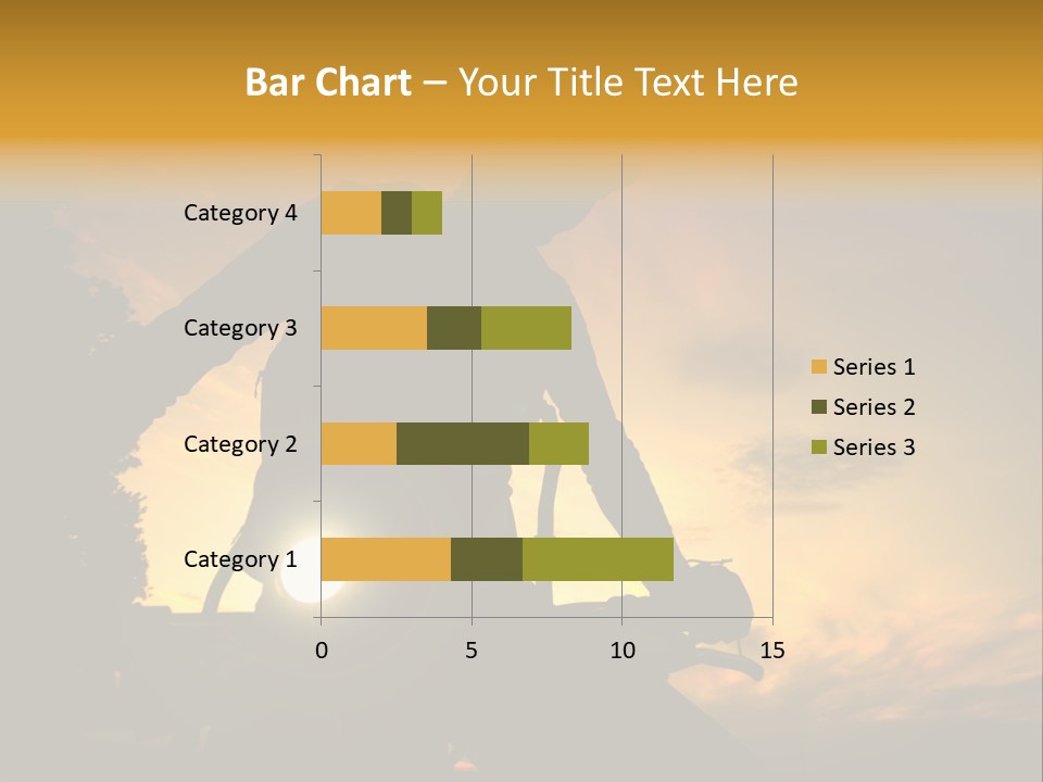 Recreational Pursuit Individual Event Mountain PowerPoint Template