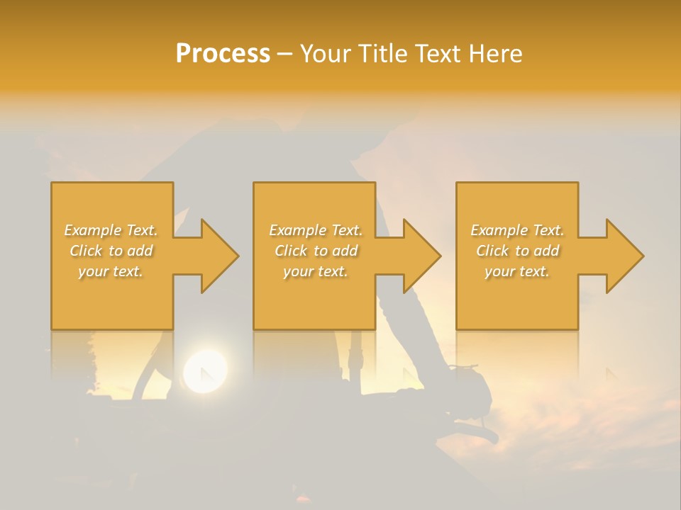 Recreational Pursuit Individual Event Mountain PowerPoint Template