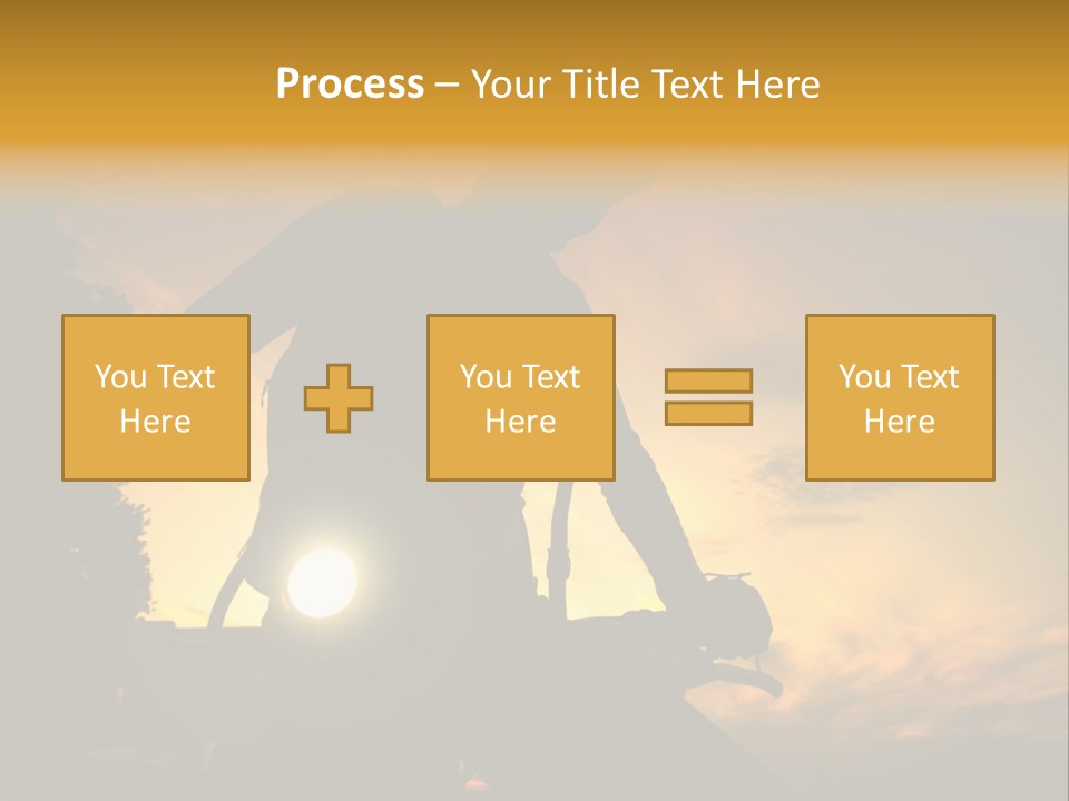 Recreational Pursuit Individual Event Mountain PowerPoint Template