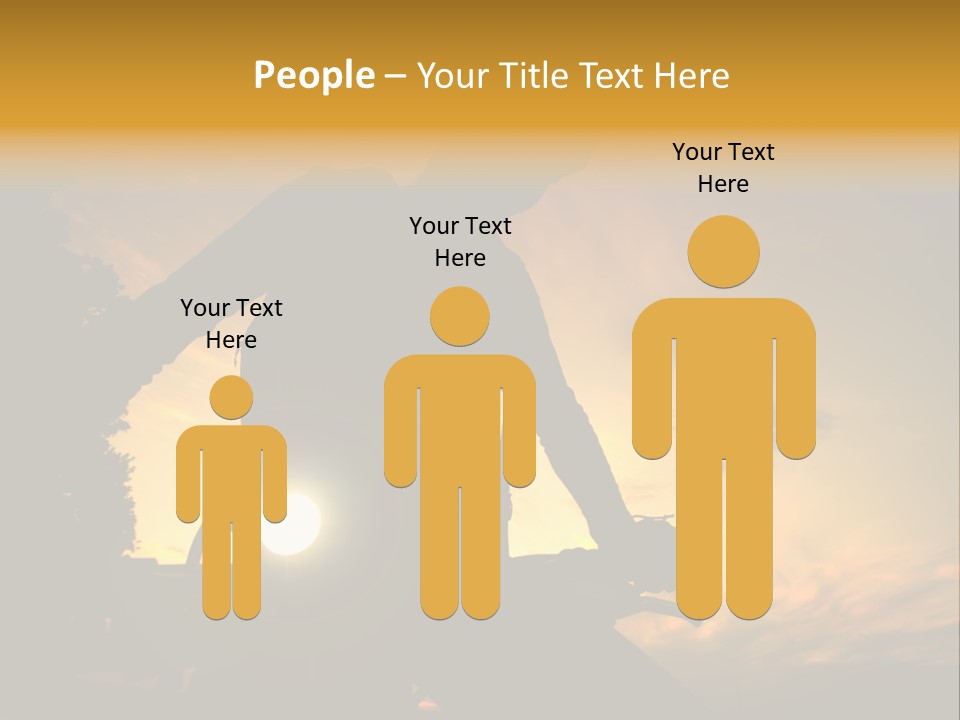 Recreational Pursuit Individual Event Mountain PowerPoint Template