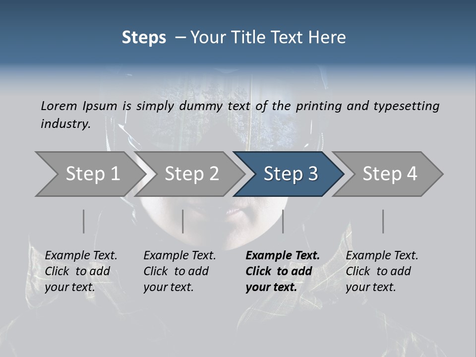 Extreme Sports Vacations Snow PowerPoint Template