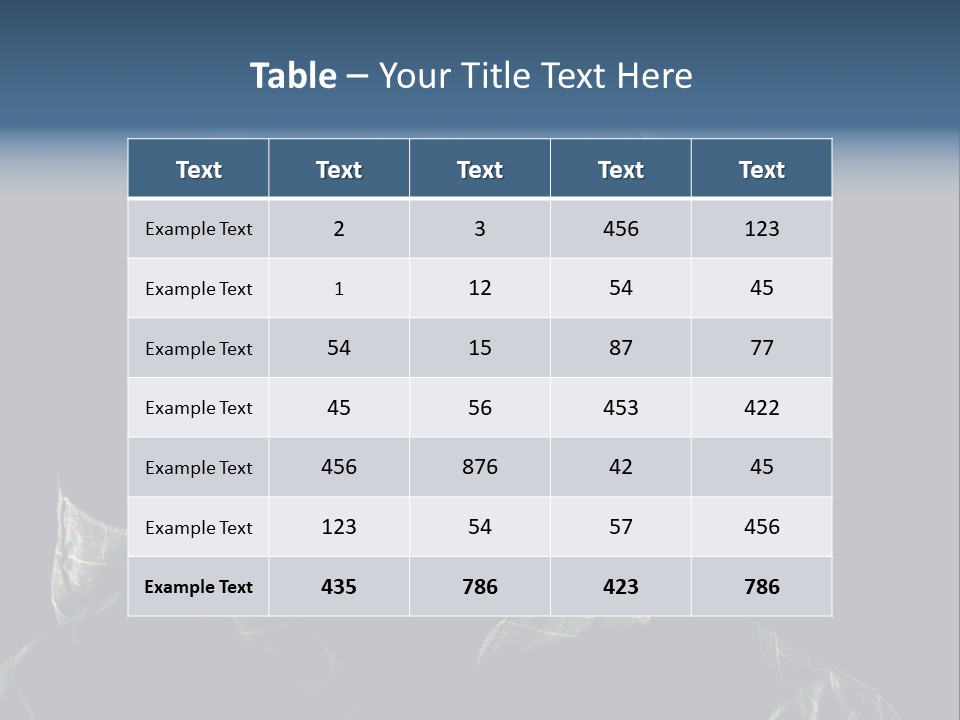 Extreme Sports Vacations Snow PowerPoint Template