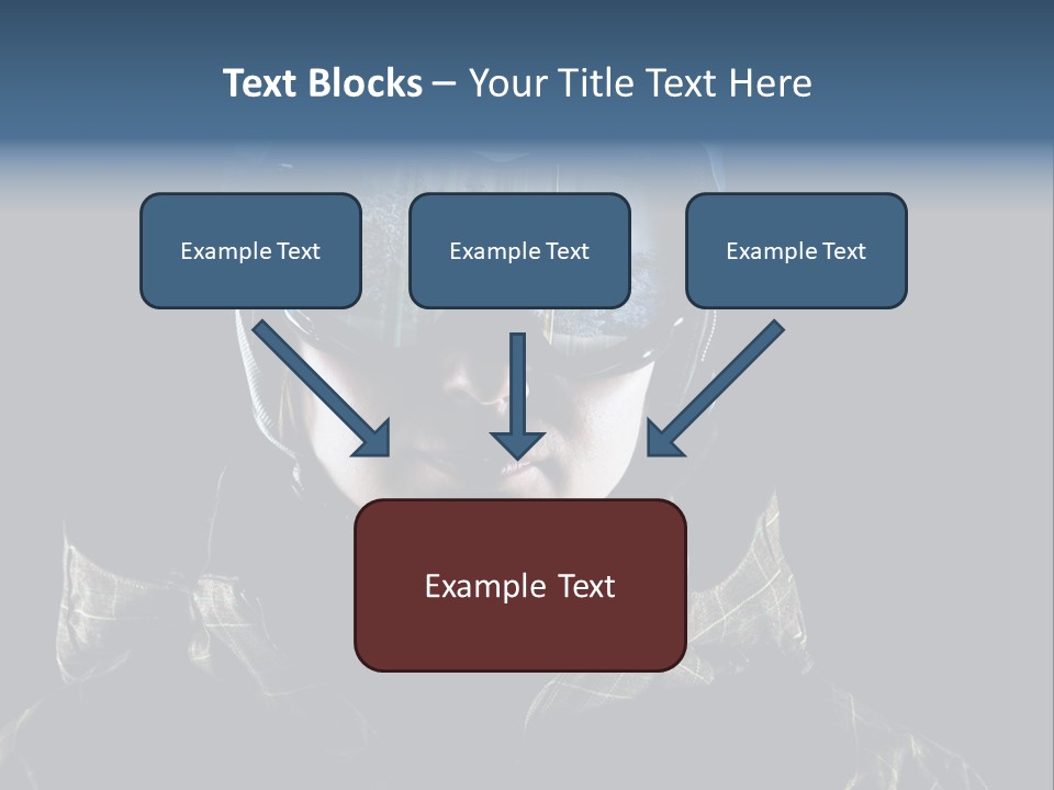 Extreme Sports Vacations Snow PowerPoint Template