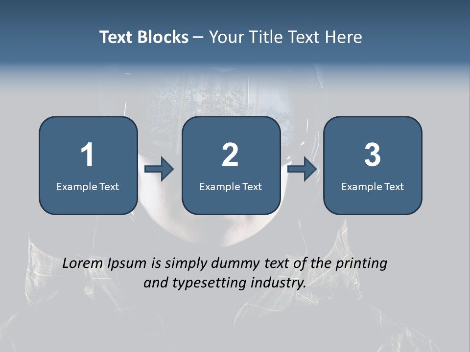 Extreme Sports Vacations Snow PowerPoint Template