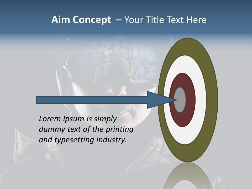 Extreme Sports Vacations Snow PowerPoint Template