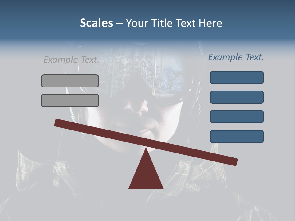 Extreme Sports Vacations Snow PowerPoint Template