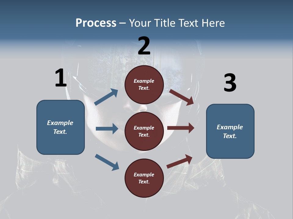 Extreme Sports Vacations Snow PowerPoint Template