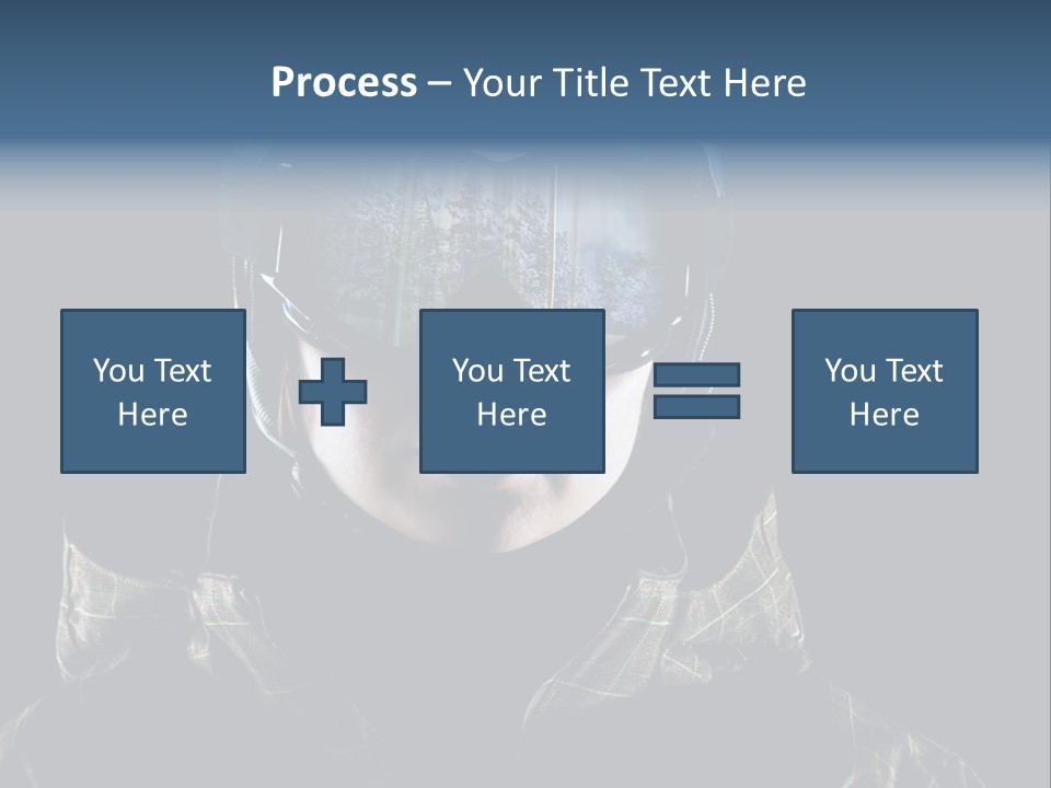 Extreme Sports Vacations Snow PowerPoint Template