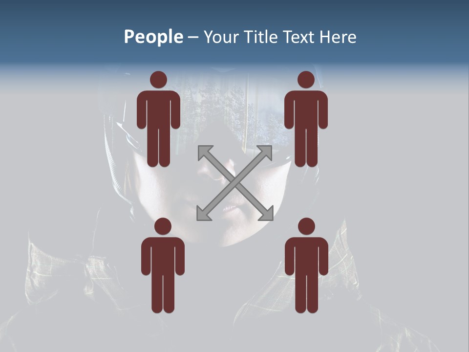 Extreme Sports Vacations Snow PowerPoint Template