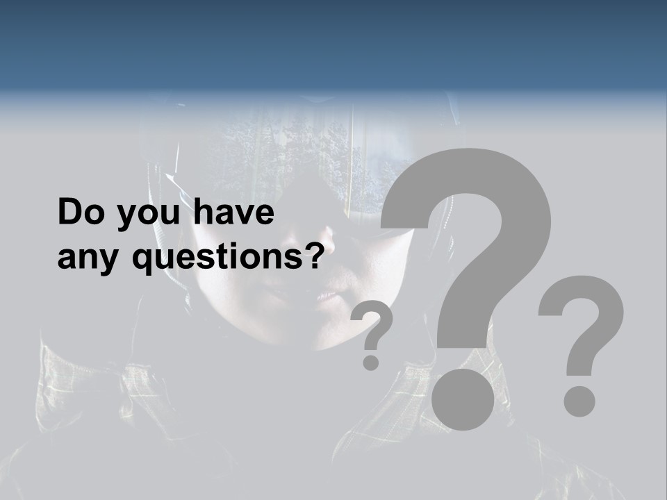 Extreme Sports Vacations Snow PowerPoint Template