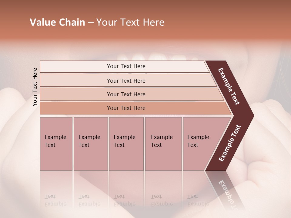 Mouth Face Toothy Smile PowerPoint Template