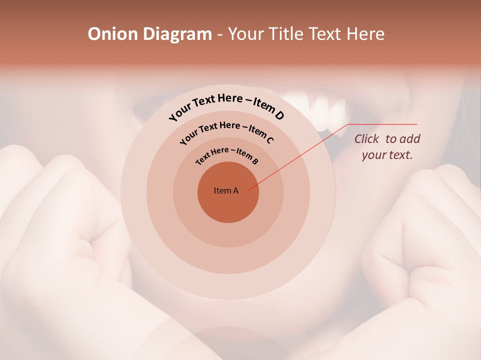 Mouth Face Toothy Smile PowerPoint Template