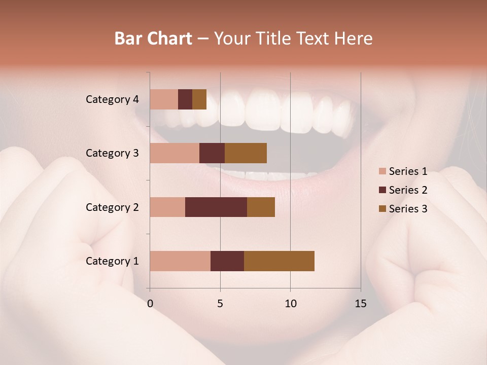 Mouth Face Toothy Smile PowerPoint Template