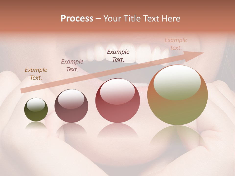 Mouth Face Toothy Smile PowerPoint Template