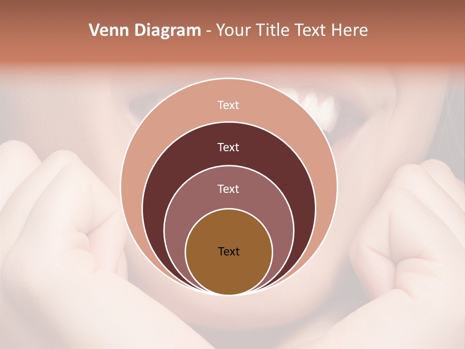 Mouth Face Toothy Smile PowerPoint Template