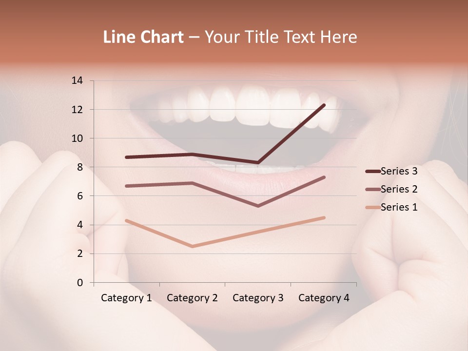 Mouth Face Toothy Smile PowerPoint Template