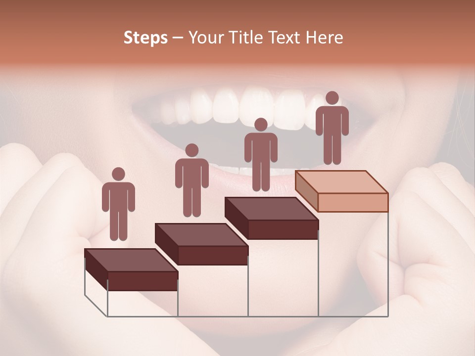 Mouth Face Toothy Smile PowerPoint Template