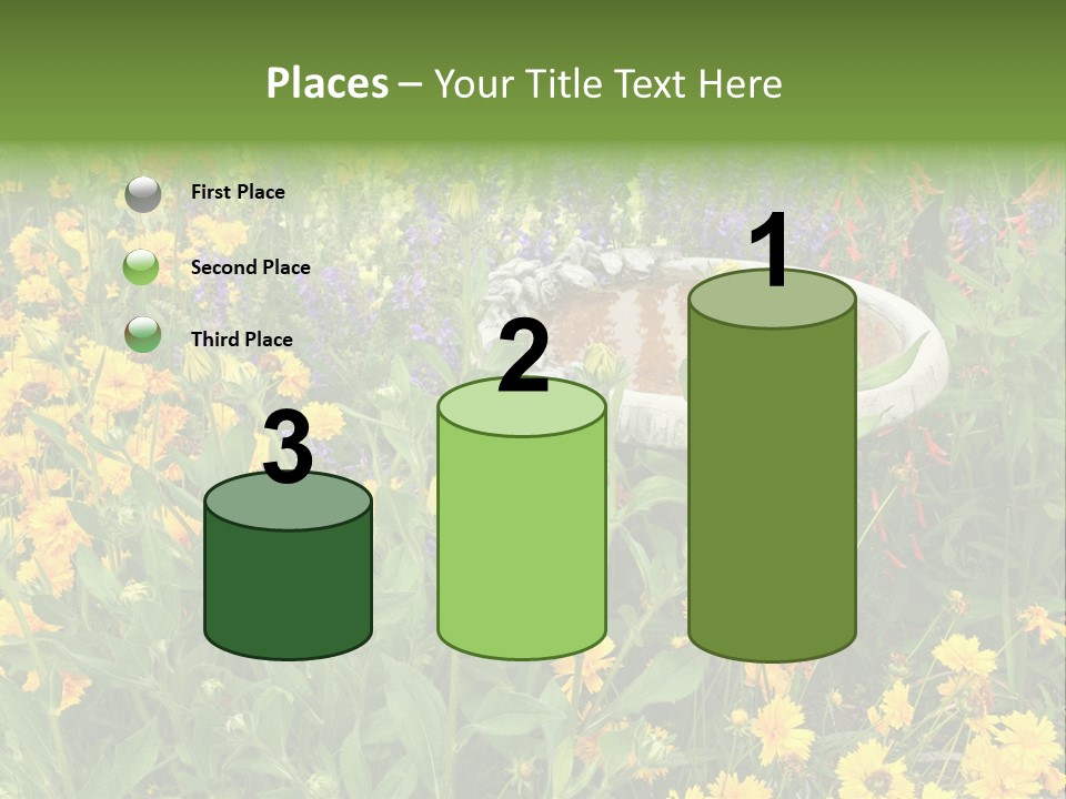 Beauty Pretty Garden PowerPoint Template